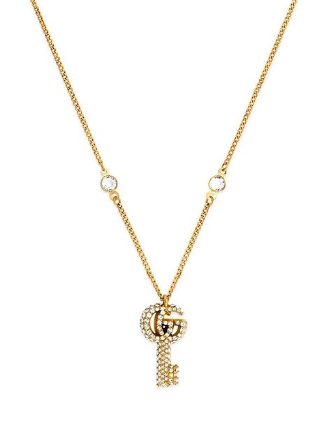 gucci lock necklace|Gucci necklace women.